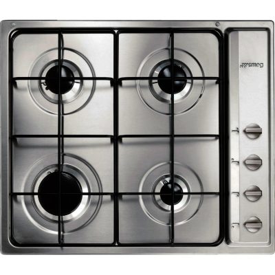 Smeg S64S 60cm 4 Burner Gas Hob in S/Steel Smeg S64S 60cm 4 Burner Gas Hob in S/Steel